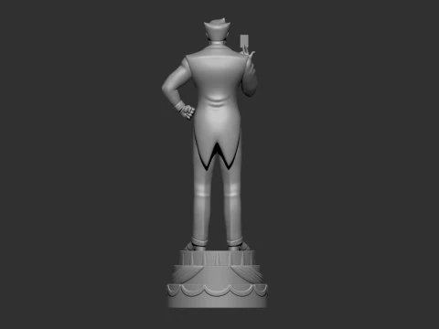 Joker Animated 3D Print Model