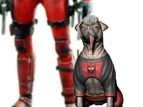 Dogpool 3Dプリントモデル