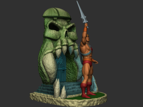 He-man 3D 打印模型