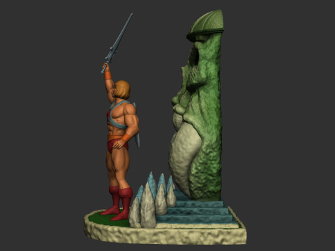 He-man 3D 打印模型