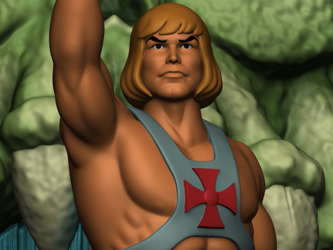 He-man 3D 打印模型