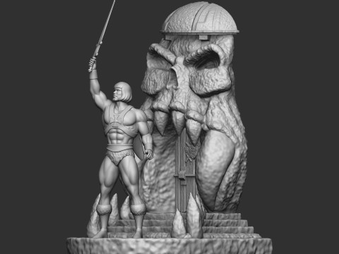 He-man 3D 打印模型