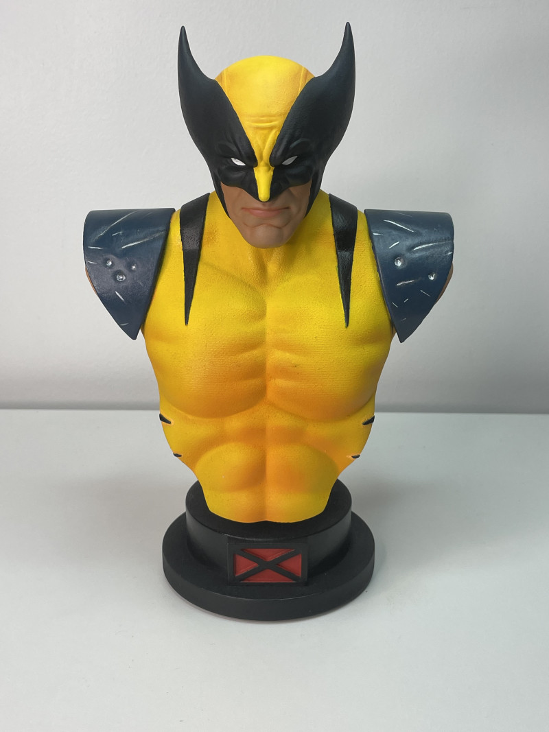 Wolverine Modello di stampa 3D .c4d .max .obj .3ds .fbx .stl .blend 