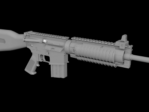 M16a4 3D मॉडल