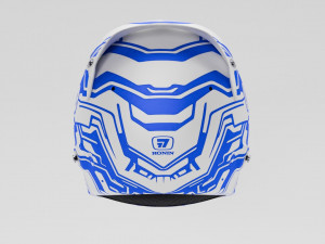 Formula1 Helmet - Exclusive RONIN Style Included Modelo 3D
