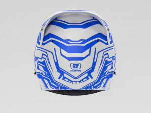 Formula1 Helmet - Exclusive RONIN Style Included 3D Model