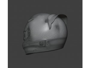 Formula1 Helmet - Exclusive RONIN Style Included Modelo 3D
