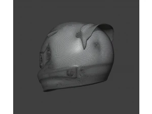 Formula1 Helmet - Exclusive RONIN Style Included 3D Model
