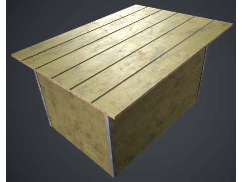 Dog house 3D 模型