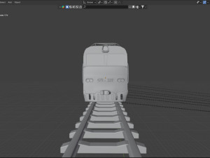 Ukrainian train 3D मॉडल