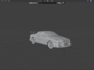 Nissan skyline r34 Modello 3D