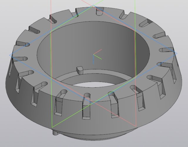 NAB adapter for printing 3D-printmodel .c4d .max .obj .3ds .fbx .stl .blend 