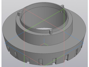 NAB adapter for printing 3D-printmodel