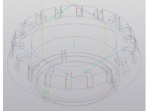 NAB adapter for printing 3D-printmodel