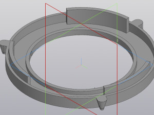 NAB adapter for printing 3D-printmodel