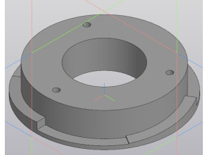 NAB adapter for printing 3D-printmodel
