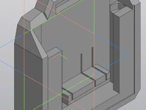 Parkside 20v 电池支持 3D 打印模型