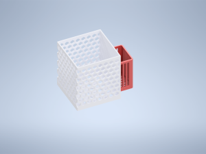 Kitchen Utensils Drying Basket Box 3D print model 3D Print Model