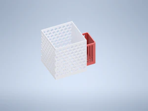 Caja de cesta para secar utensilios de cocina Modelo de impresi&oacute;n 3D Modelo de impresión 3D