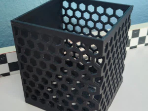 Kitchen Utensils Drying Basket Box 3D print model 3D Print Model