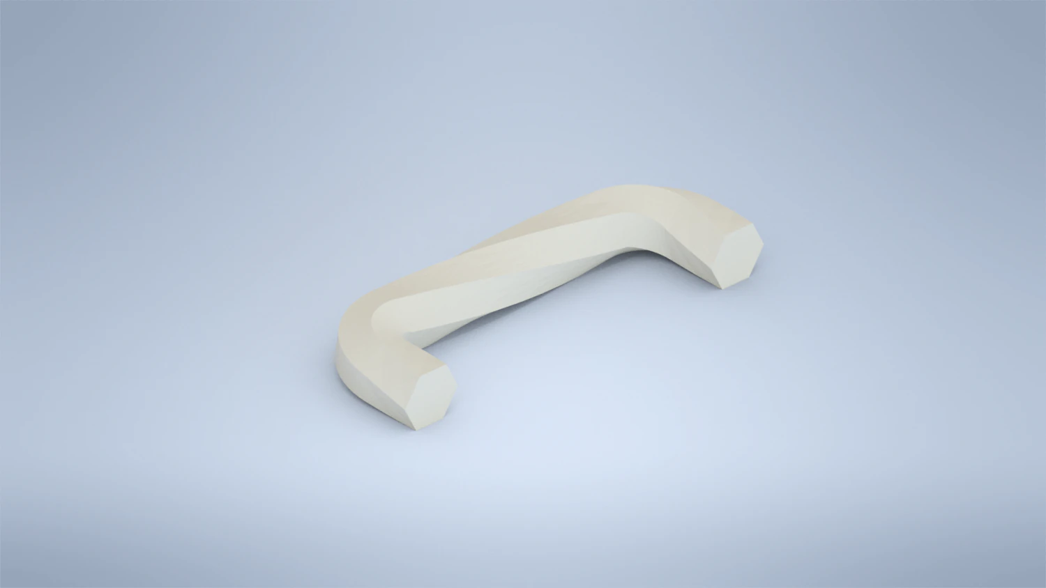 Cabinet handle 3D Print Model .c4d .max .obj .3ds .fbx .stl .blend 