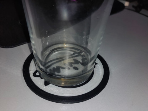 Onepiece-Themed 3D Printable Luffy Coaster - Perfect for Fans Collectors 3D Print Model