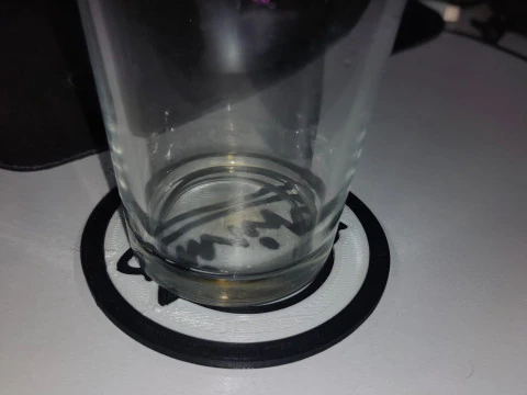 Onepiece-Themed 3D Printable Luffy Coaster - Perfect for Fans Collectors 3D Print Model
