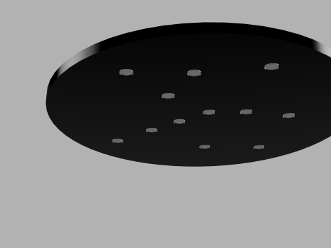 Naruto-Themed 3D Printable Konoha Coaster - Perfect for Fans Collectors Modelo de Impressão 3D