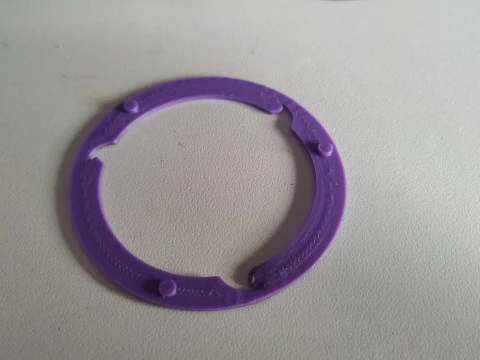Naruto-Themed 3D Printable Konoha Coaster - Perfect for Fans Collectors 3D Print Model