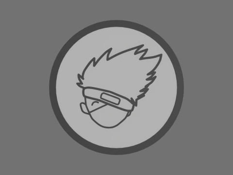 Naruto-Themed 3D Printable kakashi Coaster - Perfect for Fans Collectors 3D Print Model