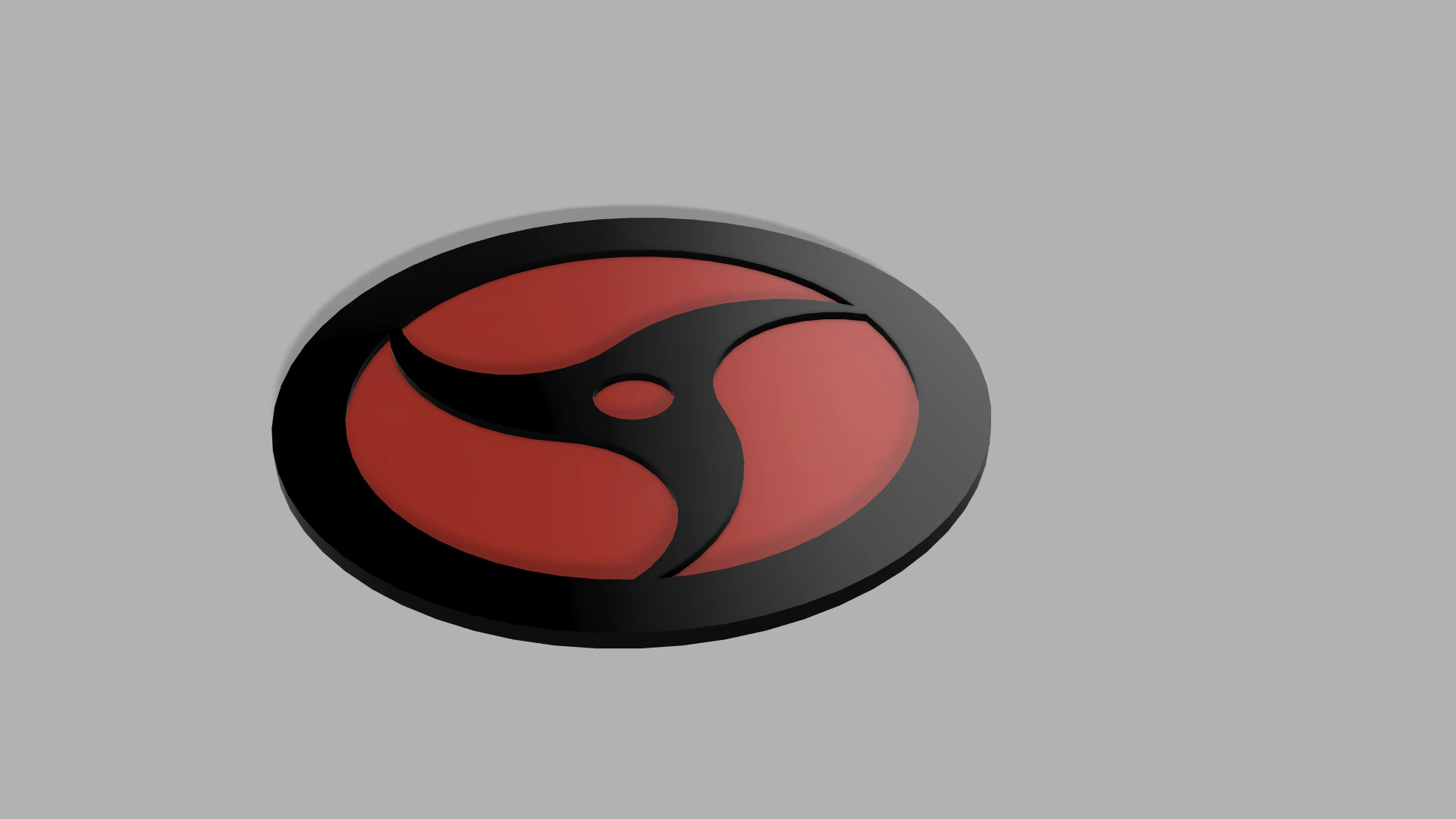 Untersetzer mit Naruto-Motiv, 3D-druckbarer Itachi Mangekyo Sharingan-Untersetzer &ndash; perfekt f&uuml;r Fans und Sammler 3D Druckmodell .c4d .max .obj .3ds .fbx .stl .blend 