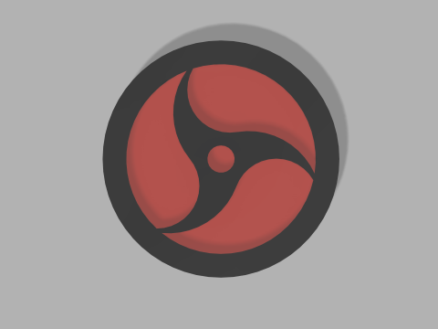 Naruto-Themed Coaster 3D Printable itachi Mangekyo Sharingan Coaster - Perfect for Fans Collectors Modelo de Impressão 3D