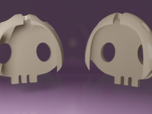 Airpods max attachment KUROMI 3D Модель