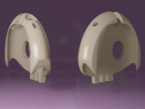 Airpods max attachment KUROMI 3D Модель