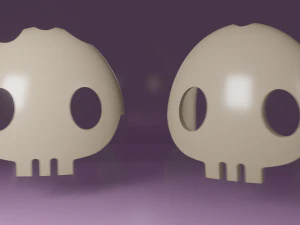 에어팟 맥스 어태치먼트 KUROMI 3D 모델