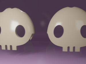 Airpods max attachment KUROMI 3D Модель