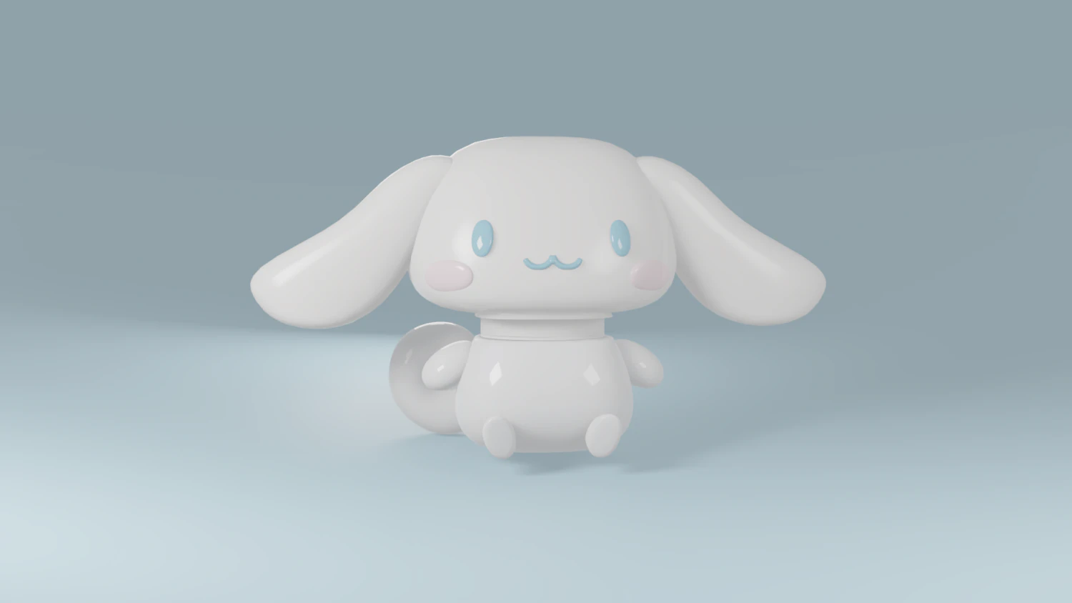 CINNAMON ROLL SANRIO BOX 3D Model .c4d .max .obj .3ds .fbx .stl .blend 