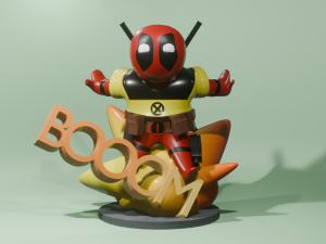 DEADPOOL 3D Model