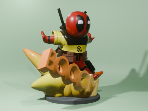 DEADPOOL Modello 3D