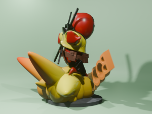 DEADPOOL Modello 3D