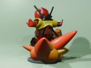 DEADPOOL Modello 3D