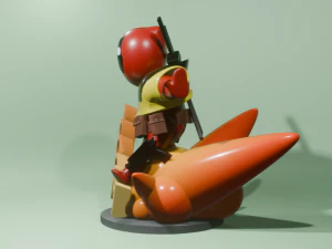DEADPOOL 3D Model
