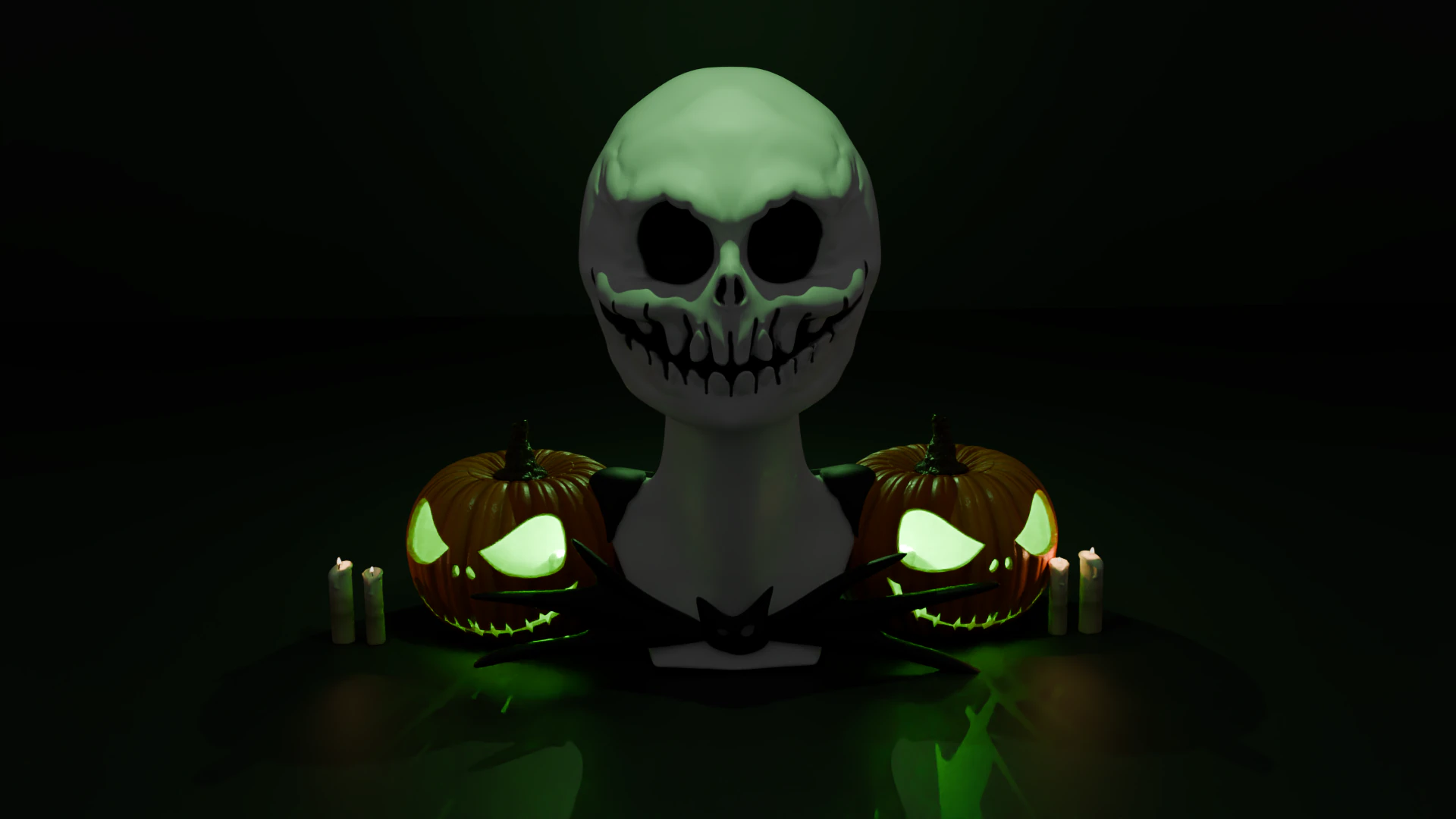 The Nightmare Before Christmas JACK 3D Print Model .c4d .max .obj .3ds .fbx .stl .blend 