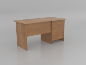 Writing desk with a drawer 3D Model