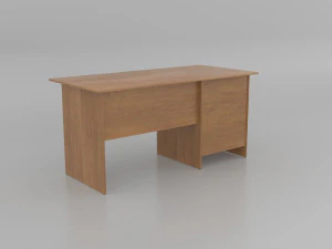 Writing desk with a drawer 3D Model