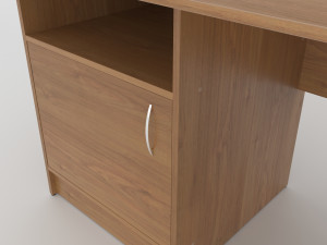 Writing desk with a drawer 3D Model