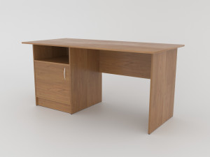 Writing desk with a drawer 3D Model