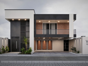 Villa house design duplex 101 3D Model
