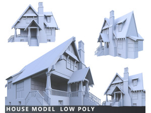 house 3D 모델