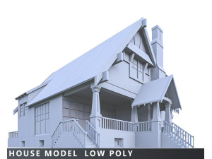 house 3D 모델